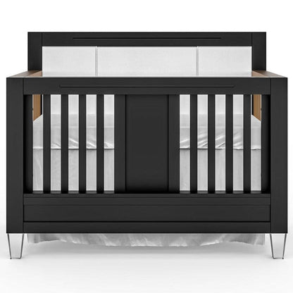 Romina Furniture Millenario Convertible Crib (Tufted)