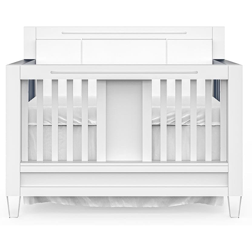 Romina Furniture Millenario Convertible Crib (Tufted)