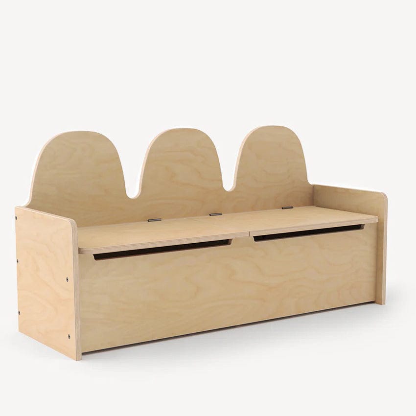 Oeuf Camel Storage Bench - Birch - 1CMB-01