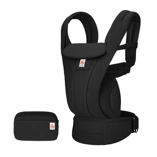 Ergobaby Omni Deluxe Baby Carrier, Mesh - Onyx Black