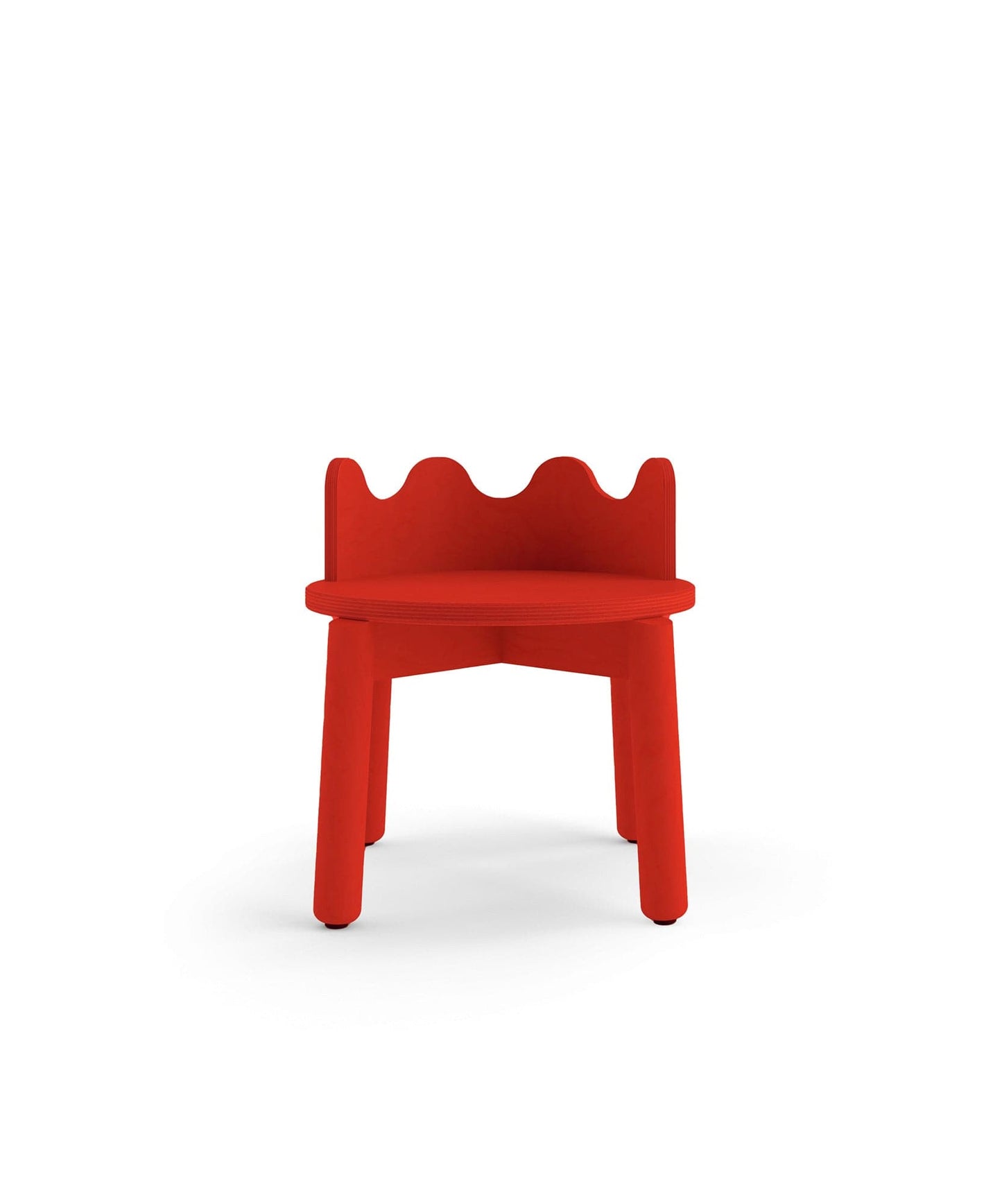 Oeuf Moss Chairs - Tomato (Set Of 2) - 1MSCHR-02