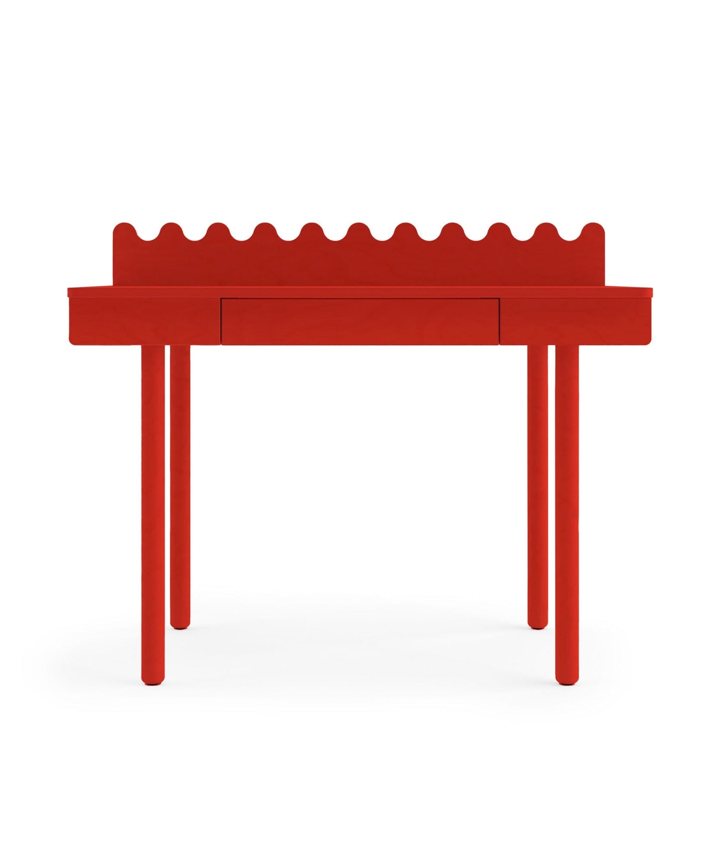 Oeuf Moss Desk - Tomato - 1MSDSK-02