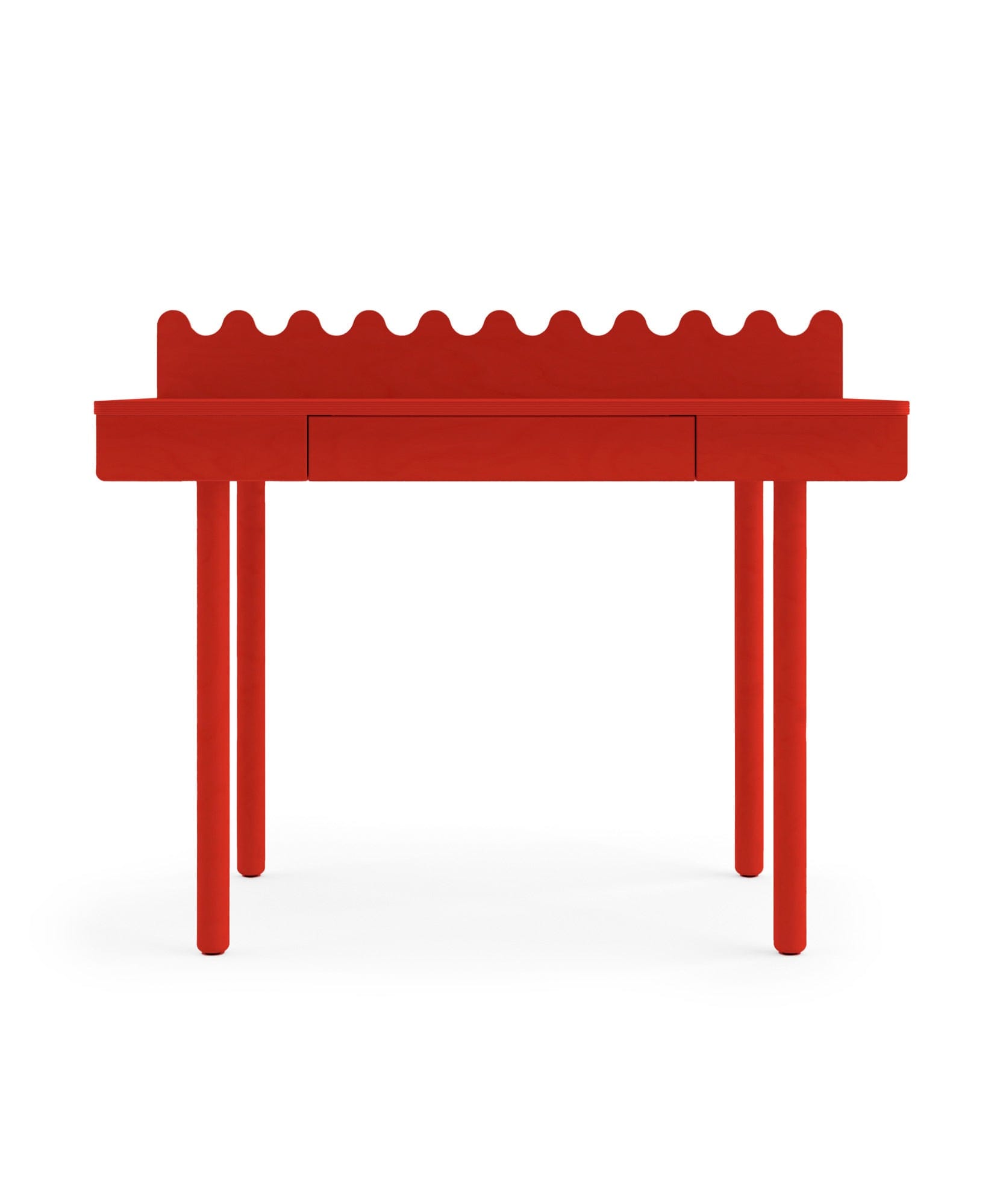 Oeuf Moss Desk - Tomato - 1MSDSK-02