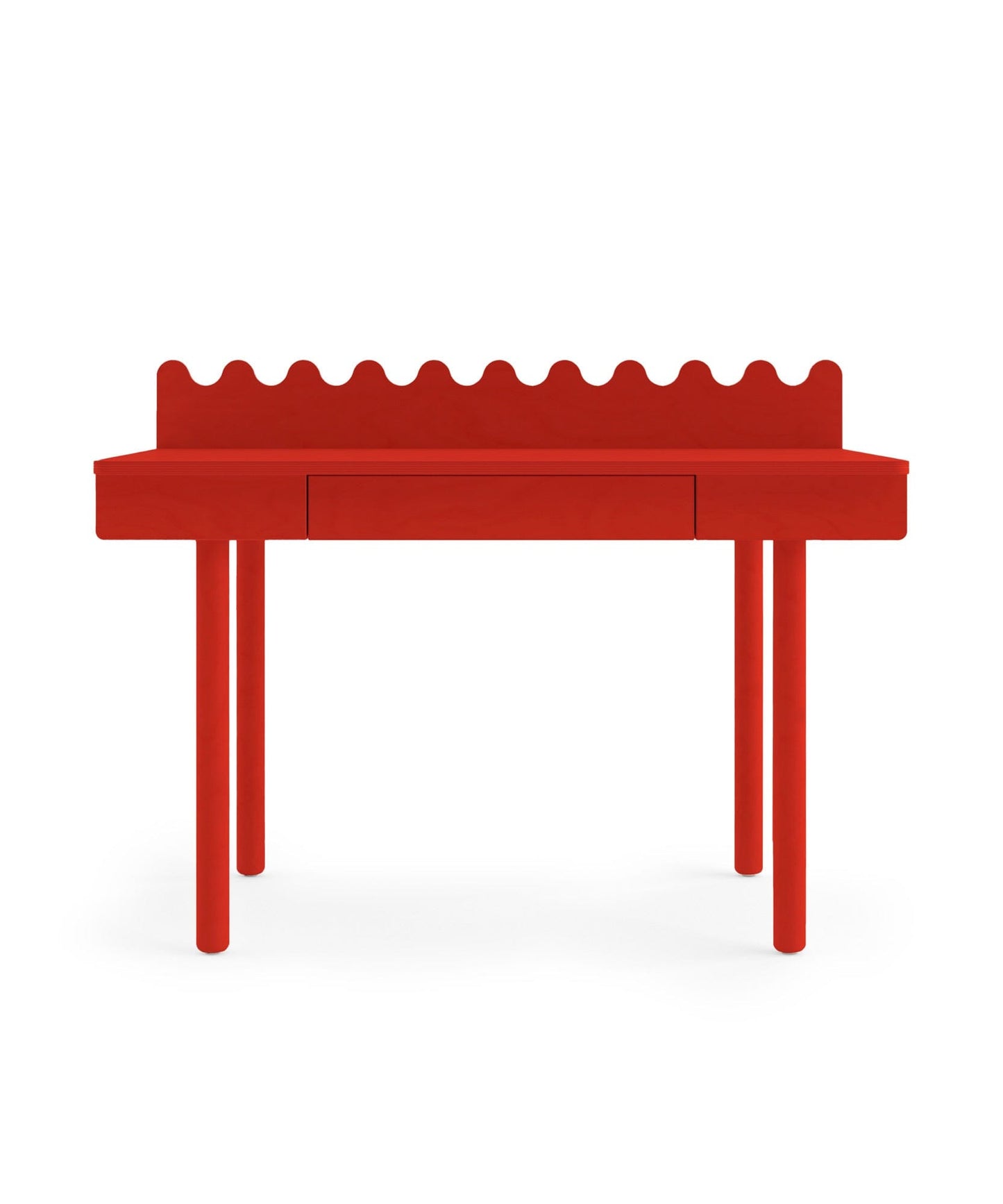 Oeuf Moss Desk - Tomato - 1MSDSK-02