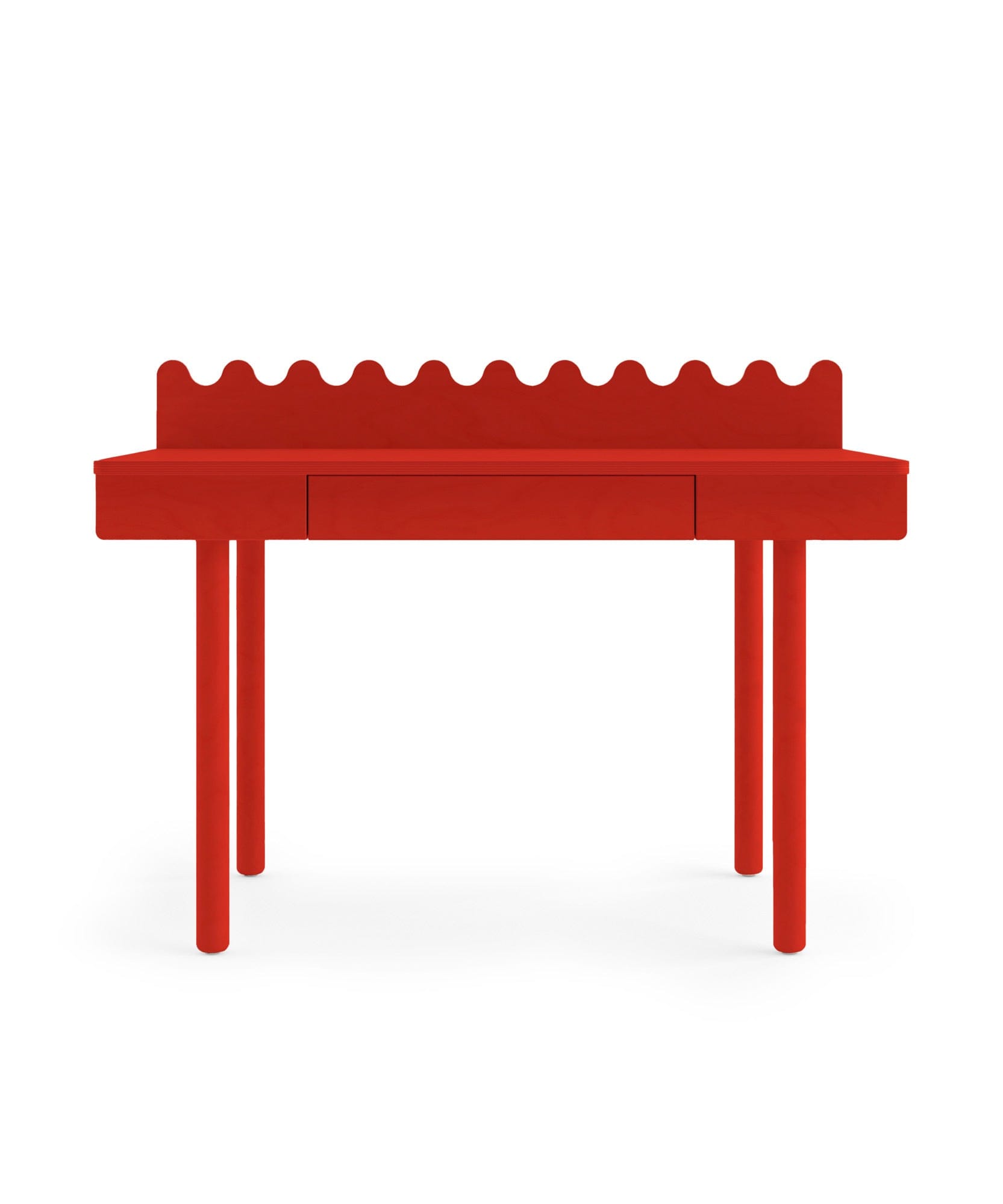 Oeuf Moss Desk - Tomato - 1MSDSK-02