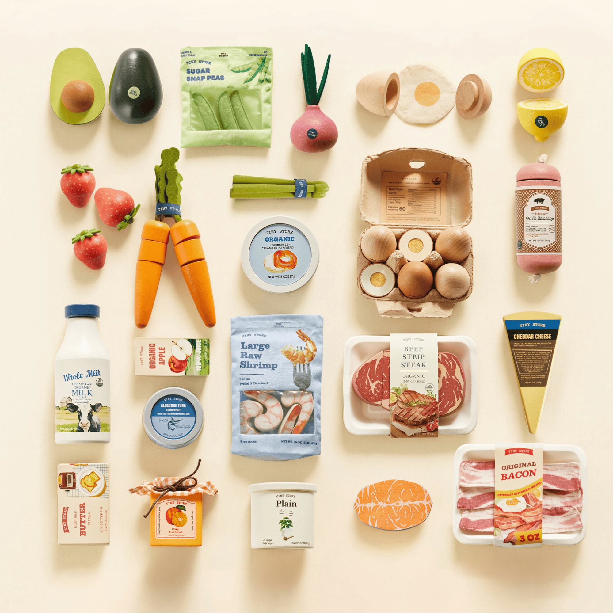 Tiny Land Organic Play Food Collection - TLTGPF001-BDL01