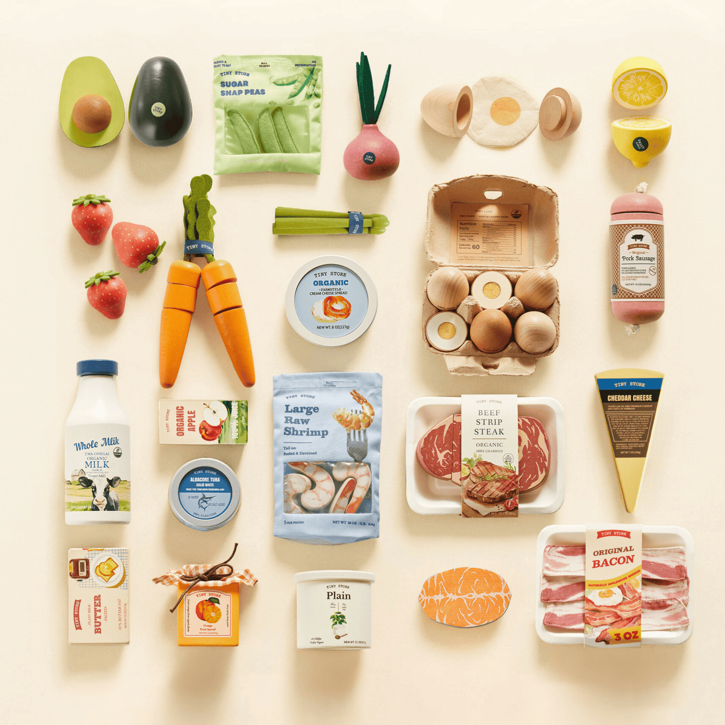 Tiny Land Organic Play Food Collection - TLTGPF001-BDL01