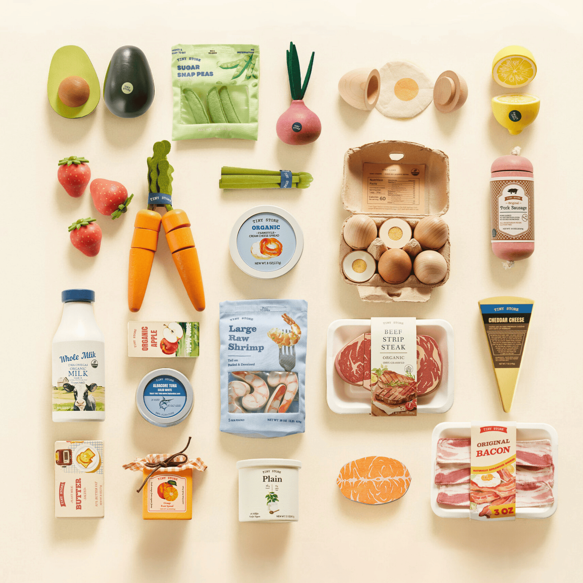 Tiny Land Organic Play Food Collection - TLTGPF001-BDL01