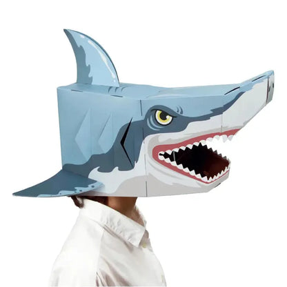 3D Paper Mask - Shark Mask