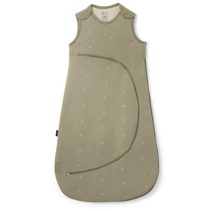 Snuz SnuzPouch Sleeping Bag, 1.0 TOG - Sage/Cross (0-6 months) - USSW008AF