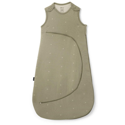 Snuz SnuzPouch Sleeping Bag, 1.0 TOG - Sage/Cross (0-6 months) - USSW008AF