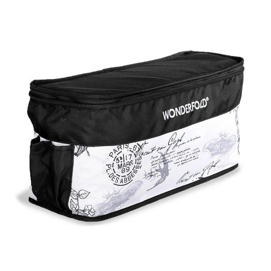 WonderFold W2 Elite/luxe Rear Basket - Van Gogh Sketches - W2ELRBF-VGSK