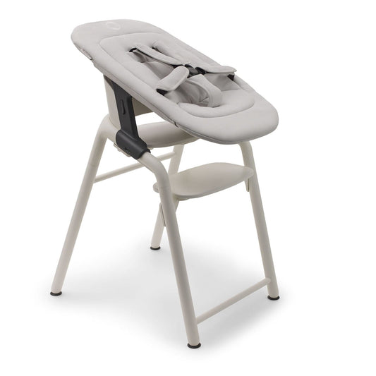 Bugaboo Giraffe Complete High Chair + Newborn Set Bundle - White / Polar White