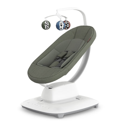 UPPAbaby MamaRoo Multi-Motion Baby Swing - Camila (Dark Green Melange) - 2001-MRO-NA-CAM