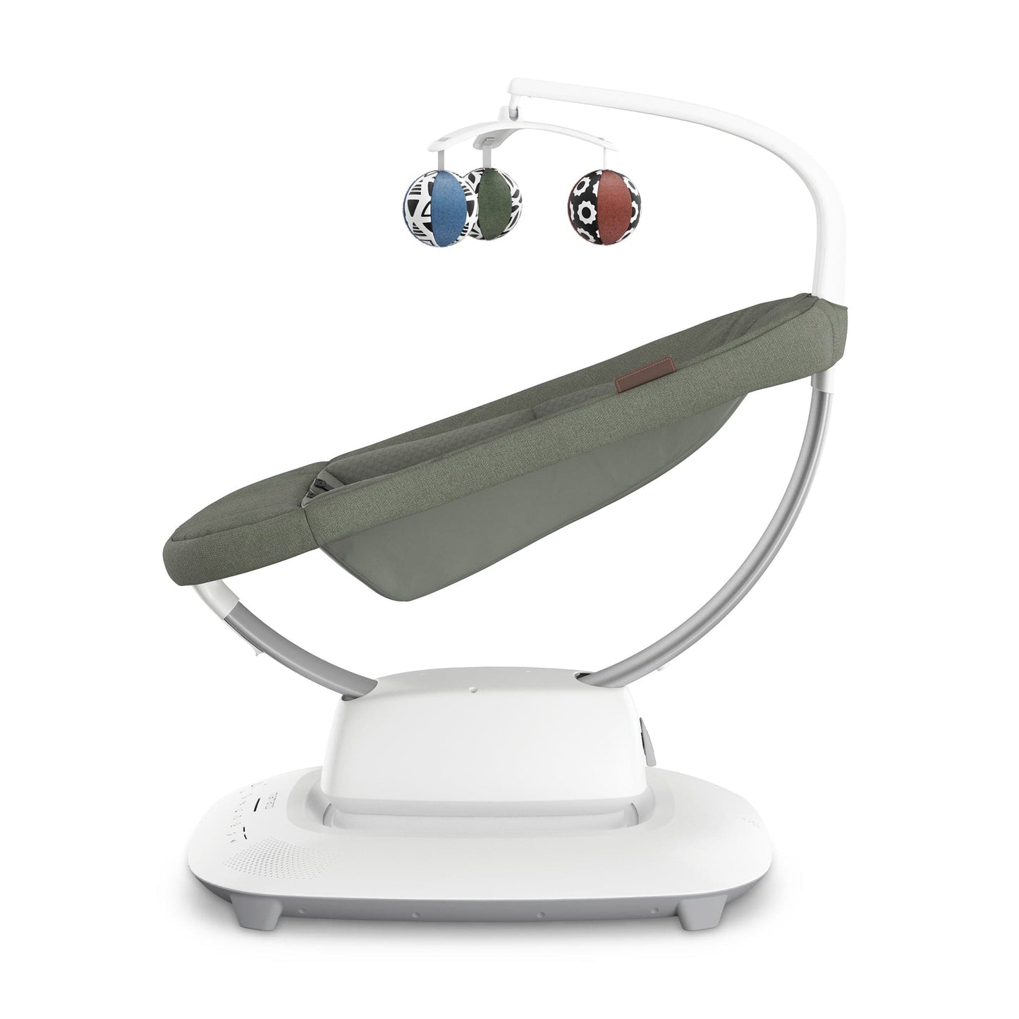 UPPAbaby MamaRoo Multi-Motion Baby Swing - Camila (Dark Green Melange) - 2001-MRO-NA-CAM