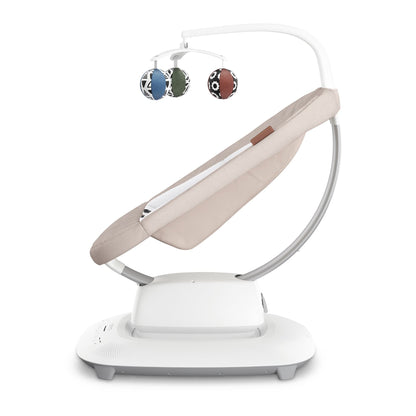 UPPAbaby MamaRoo Multi-Motion Baby Swing - Charlie (Sand Melange) - 2001-MRO-NA-CHR