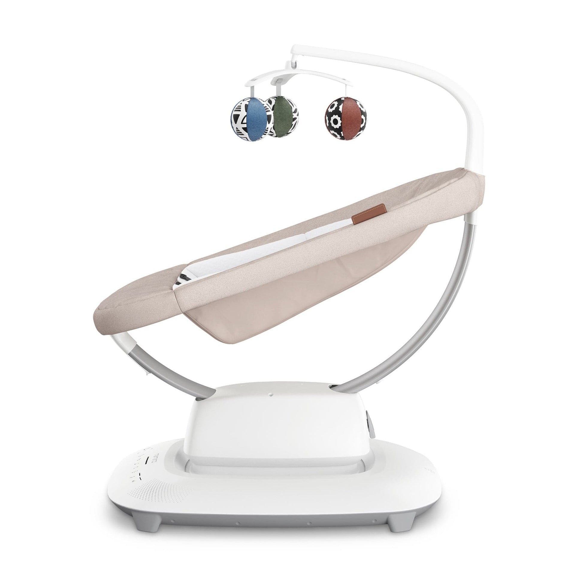 UPPAbaby MamaRoo Multi-Motion Baby Swing - Charlie (Sand Melange) - 2001-MRO-NA-CHR