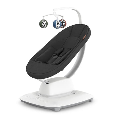 UPPAbaby MamaRoo Multi-Motion Baby Swing - Jake (Charcoal Melange) - 2001-MRO-NA-JKE