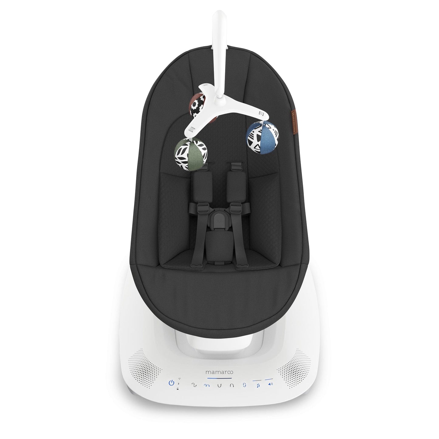 UPPAbaby MamaRoo Multi-Motion Baby Swing - Jake (Charcoal Melange) - 2001-MRO-NA-JKE