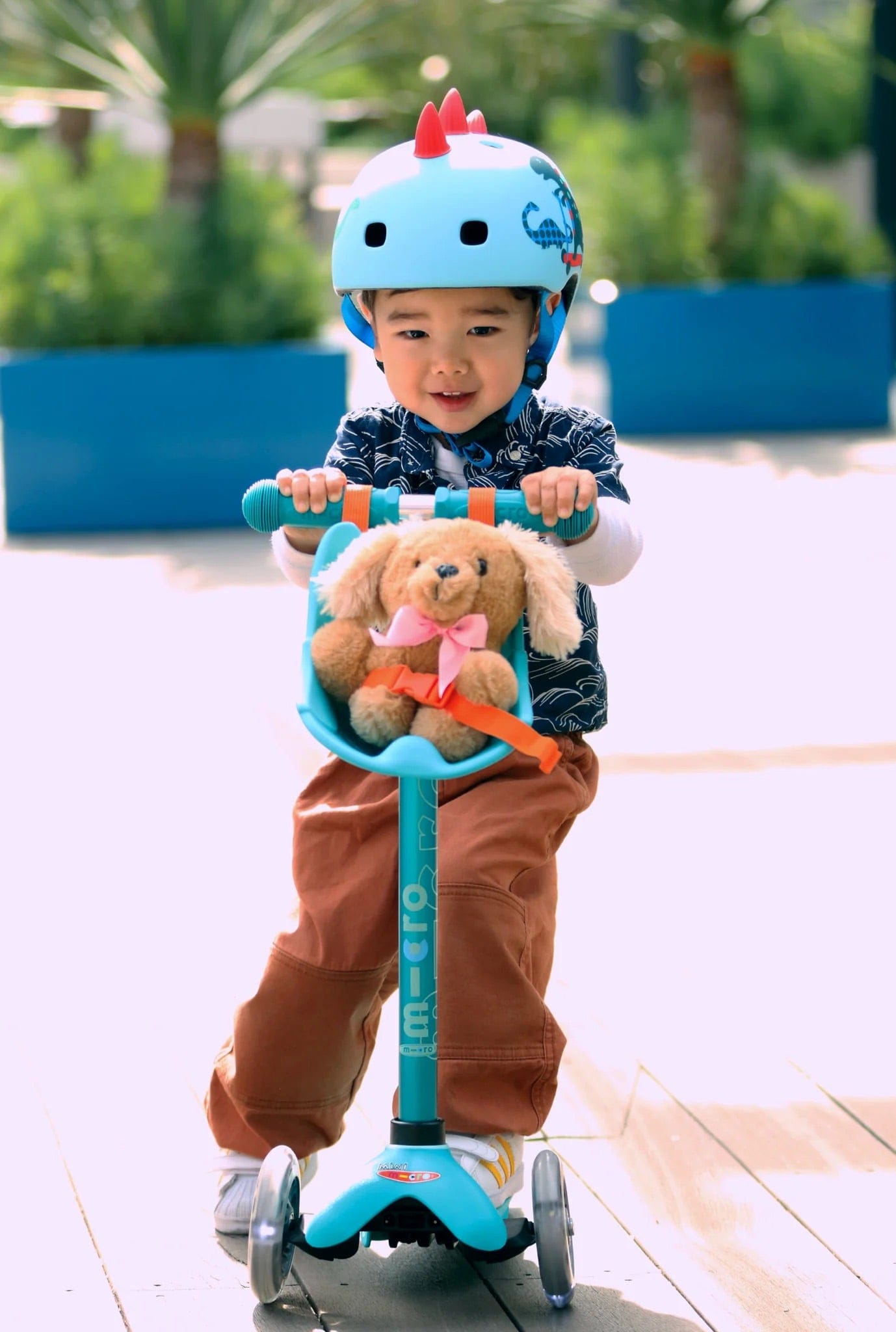 Micro Kickboard Scootaseatz - Aqua - 20101