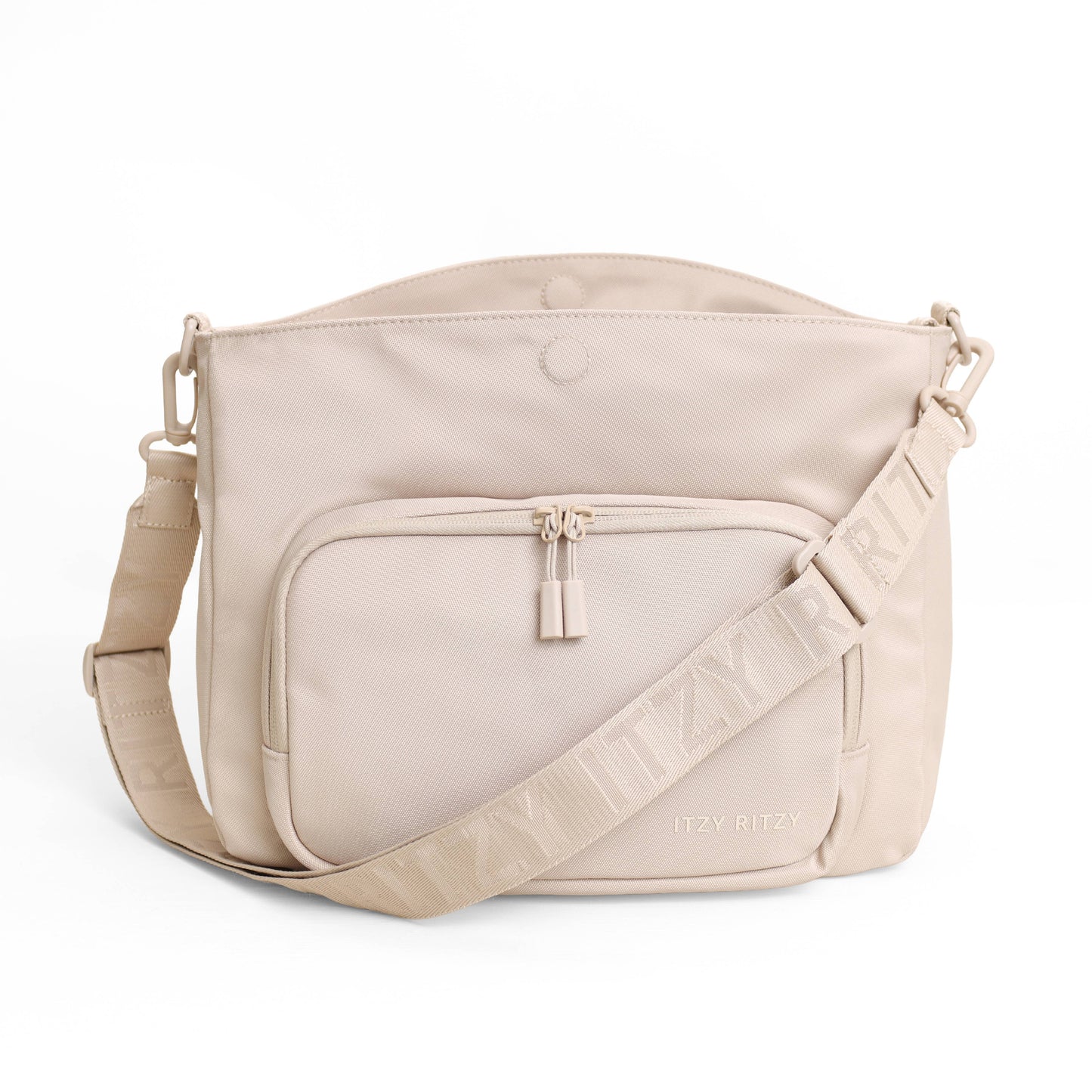Itzy Ritzy Belong Cargo Caddy Crossbody and Stroller Caddy - Toast
