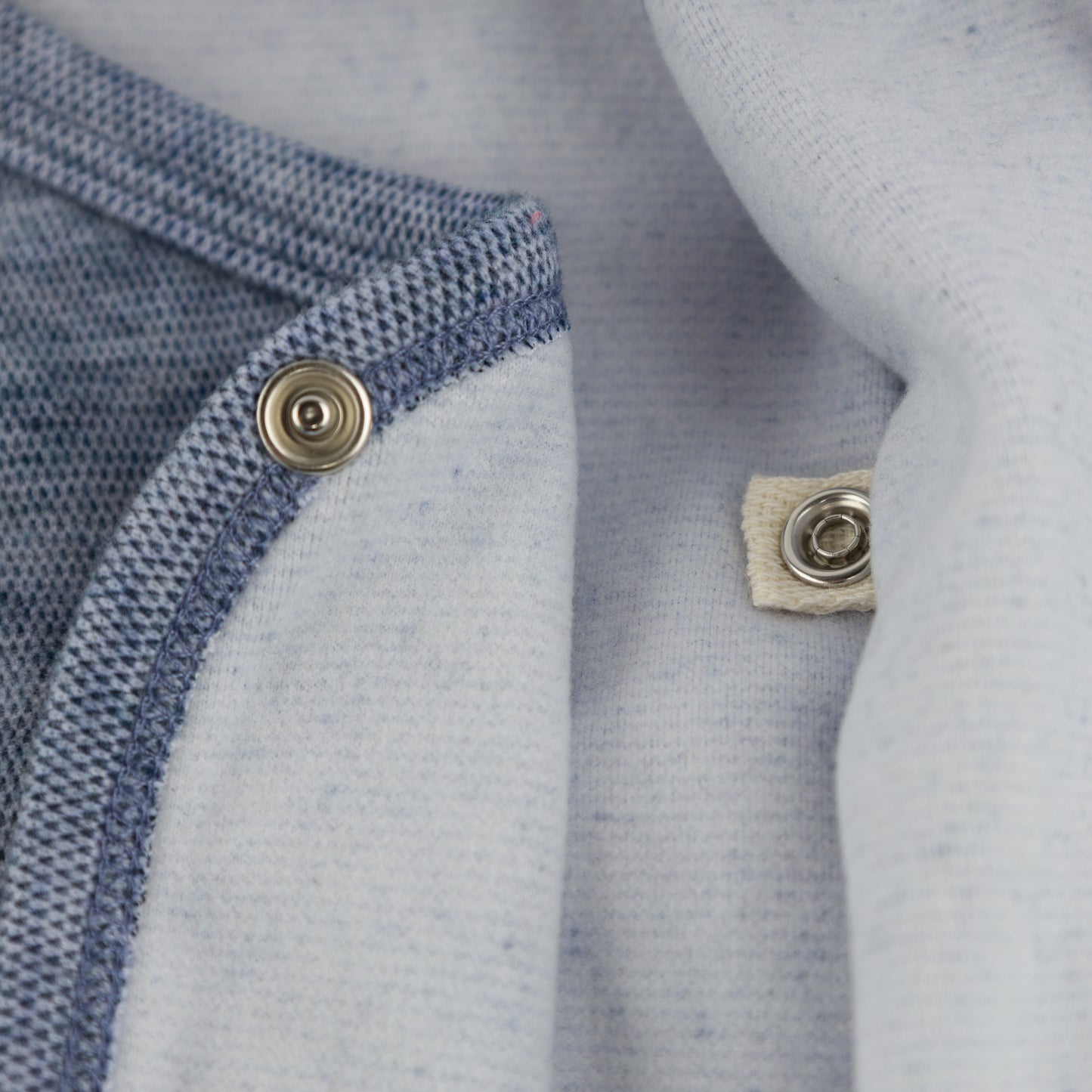 Oh Baby! Honeycomb Kimono Set - Denim, NB - Image 5