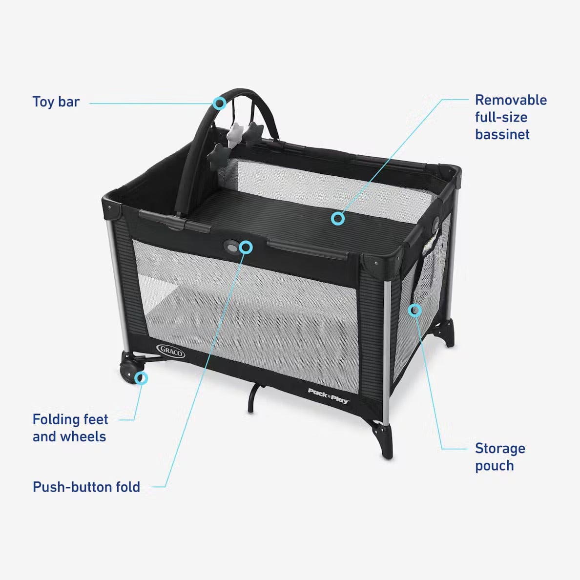 Graco Pack'n'Play On the Go Playard - Kaden