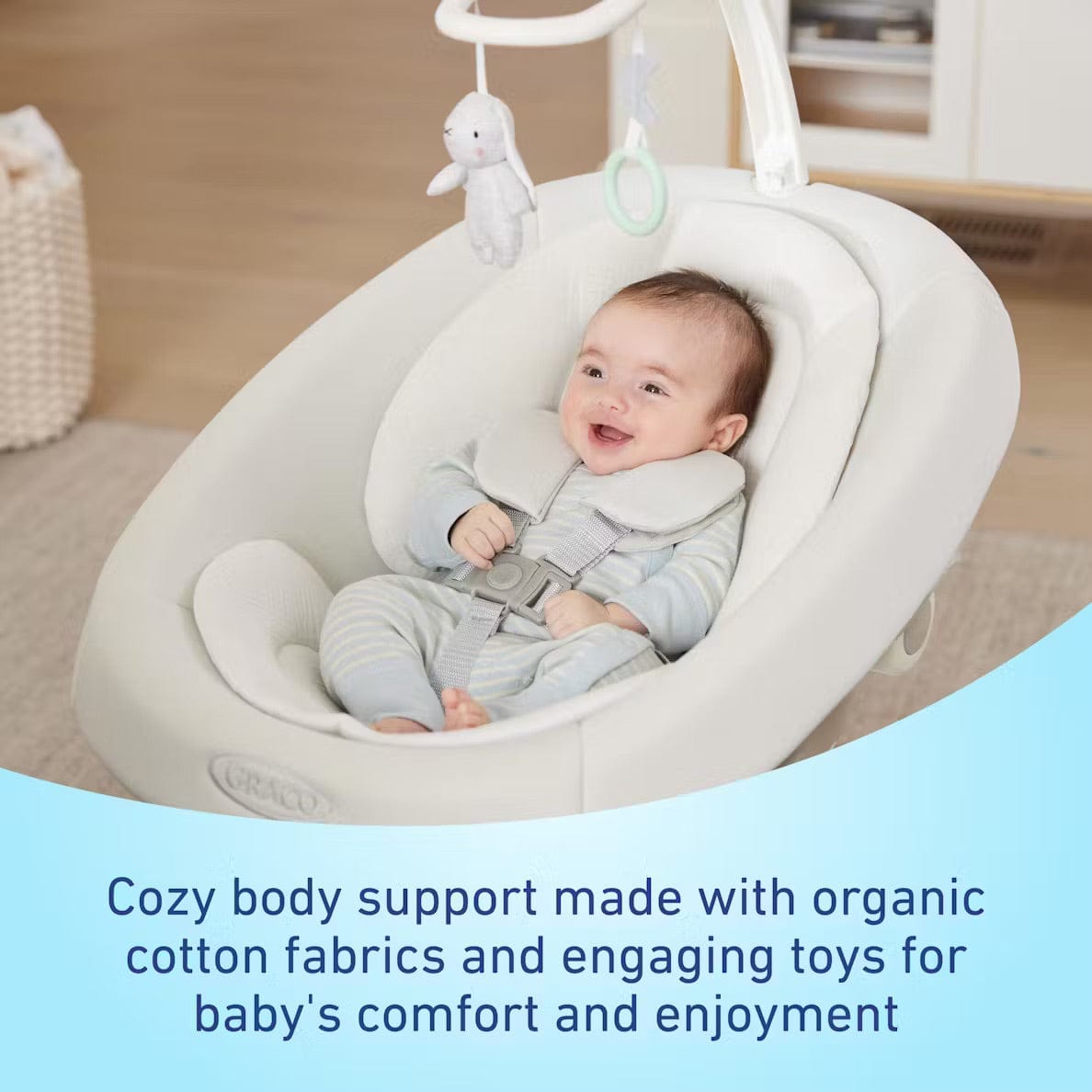 Graco SmartSense Soothing Baby Swing - Rori - 2184836