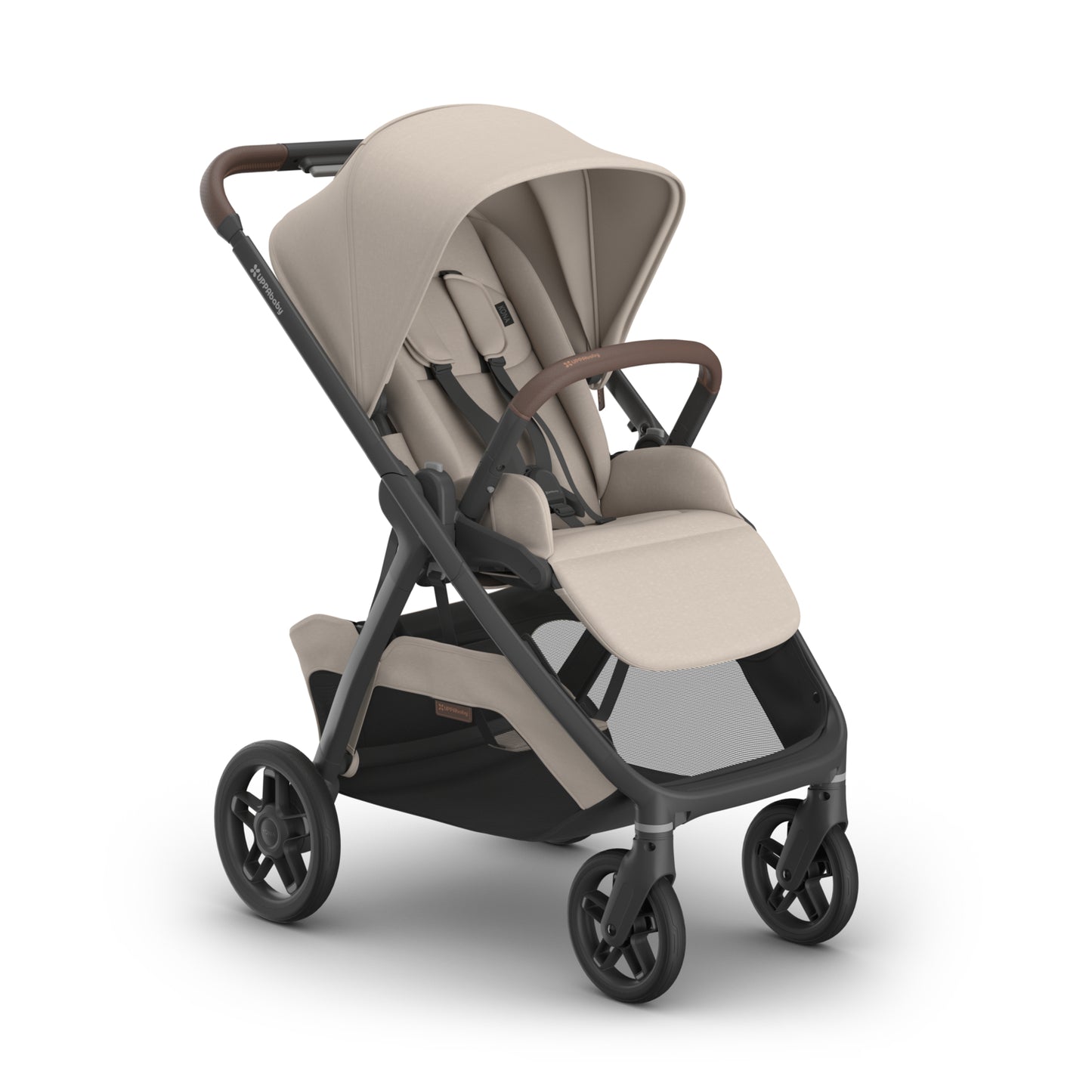 UPPAbaby Kona Stroller + Mesa V3 Travel System Bundle - Ada Sandstone Mélange