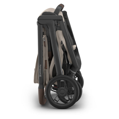 UPPAbaby Kona Stroller + Aria V2 Travel System Bundle - Ada Sandstone Mélange