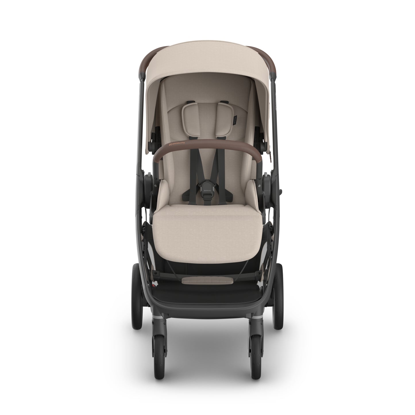 UPPAbaby Kona Stroller + Mesa V3 Travel System Bundle - Ada Sandstone Mélange