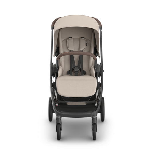 UPPAbaby Kona Stroller + Aria V2 Travel System Bundle - Ada Sandstone Mélange