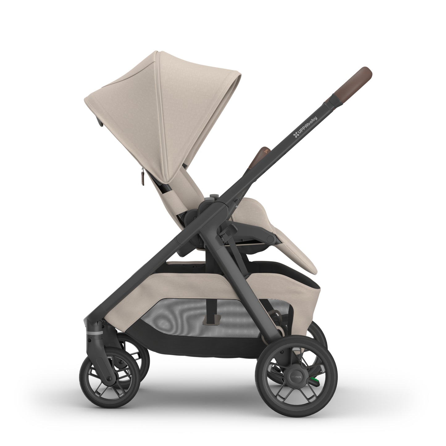 UPPAbaby Kona Stroller + Mesa V3 Travel System Bundle - Ada Sandstone Mélange