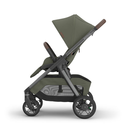UPPAbaby Kona Stroller + Aria V2 Travel System Bundle - Evelyn Meadow Green