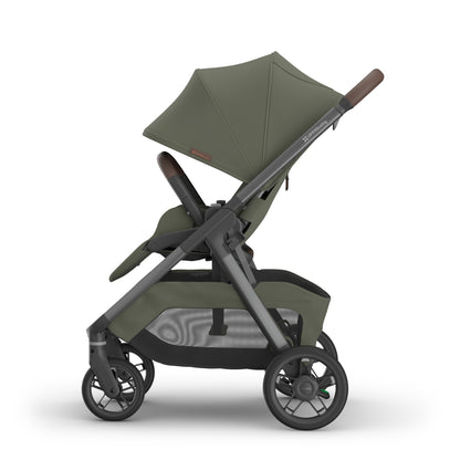 UPPAbaby Kona Stroller + Mesa V3 Travel System Bundle - Evelyn Meadow Green