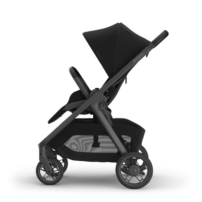UPPAbaby Kona Stroller - James Black (Carbon Frame / Black Leather)