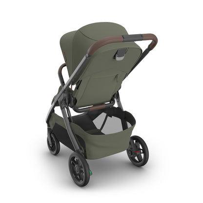 UPPAbaby Kona Stroller + Aria V2 Travel System Bundle - Evelyn Meadow Green
