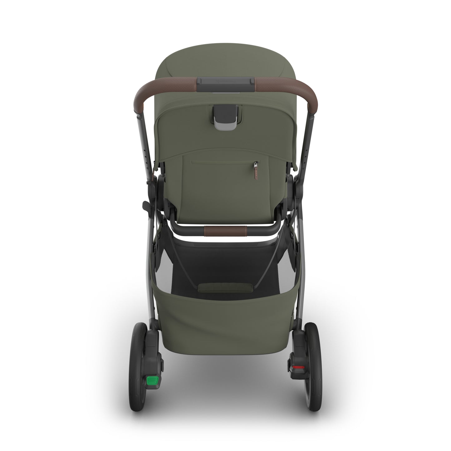 UPPAbaby Kona Stroller + Aria V2 Travel System Bundle - Evelyn Meadow Green