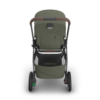UPPAbaby Kona Stroller + Aria V2 Travel System Bundle - Evelyn Meadow Green