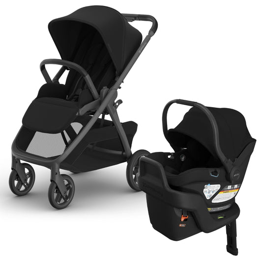 UPPAbaby Kona Stroller + Aria V2 Travel System Bundle - James Black