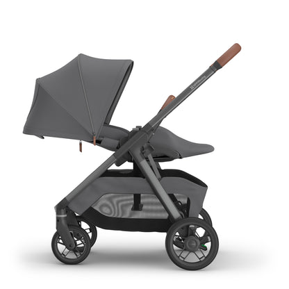 UPPAbaby Kona Stroller - Rowan Graphite (Graphite Frame / Saddle Leather)