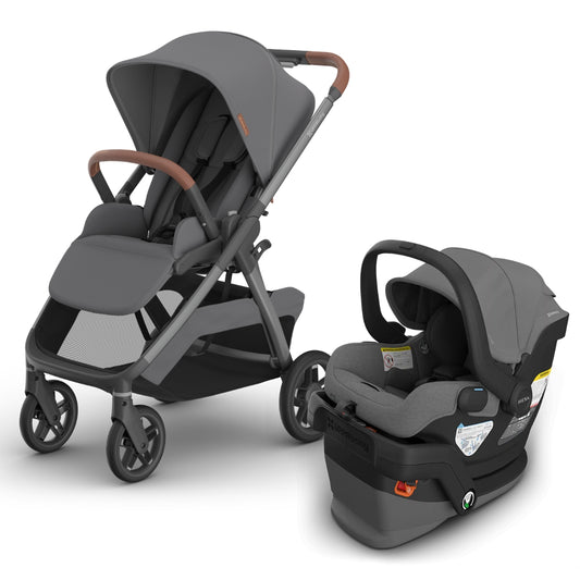 UPPAbaby Kona Stroller + Mesa V3 Travel System Bundle - Rowan / Greyson