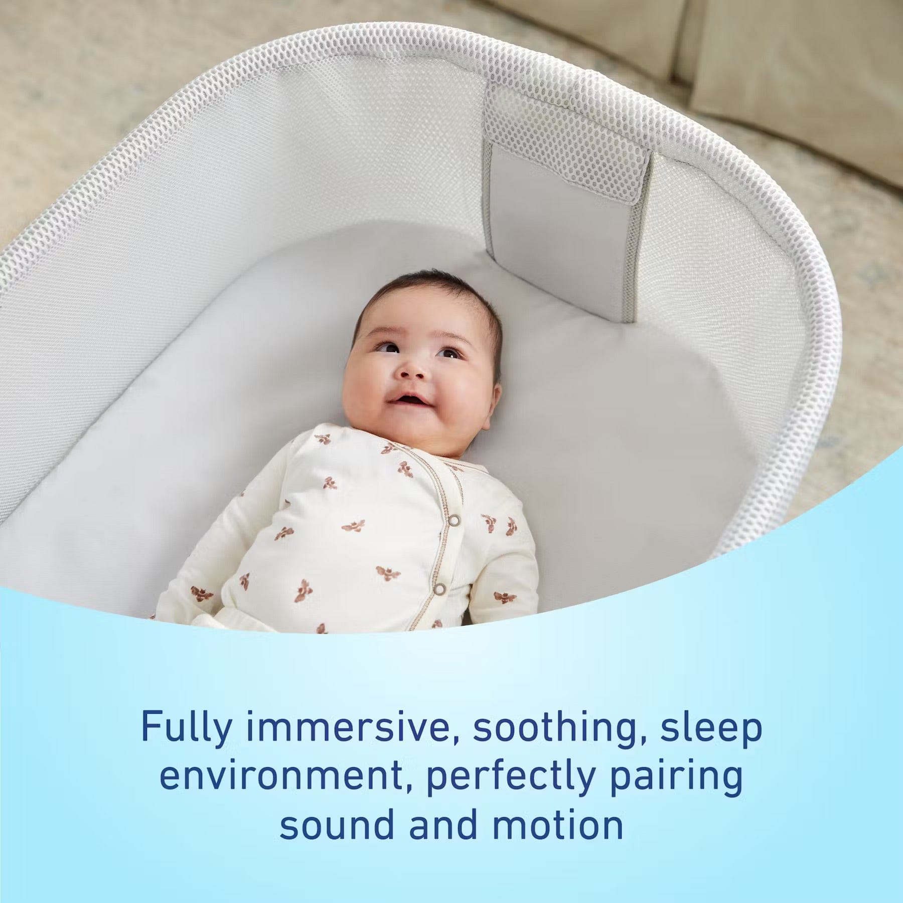 Graco SmartSense Soothing Bassinet - Luna - 2203031