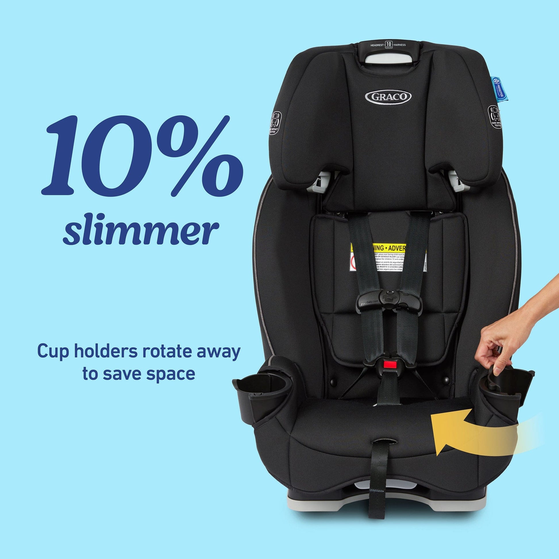 graco 3 in 1 car seat and stroller Graco SlimFit 3-in-1 Car Seat