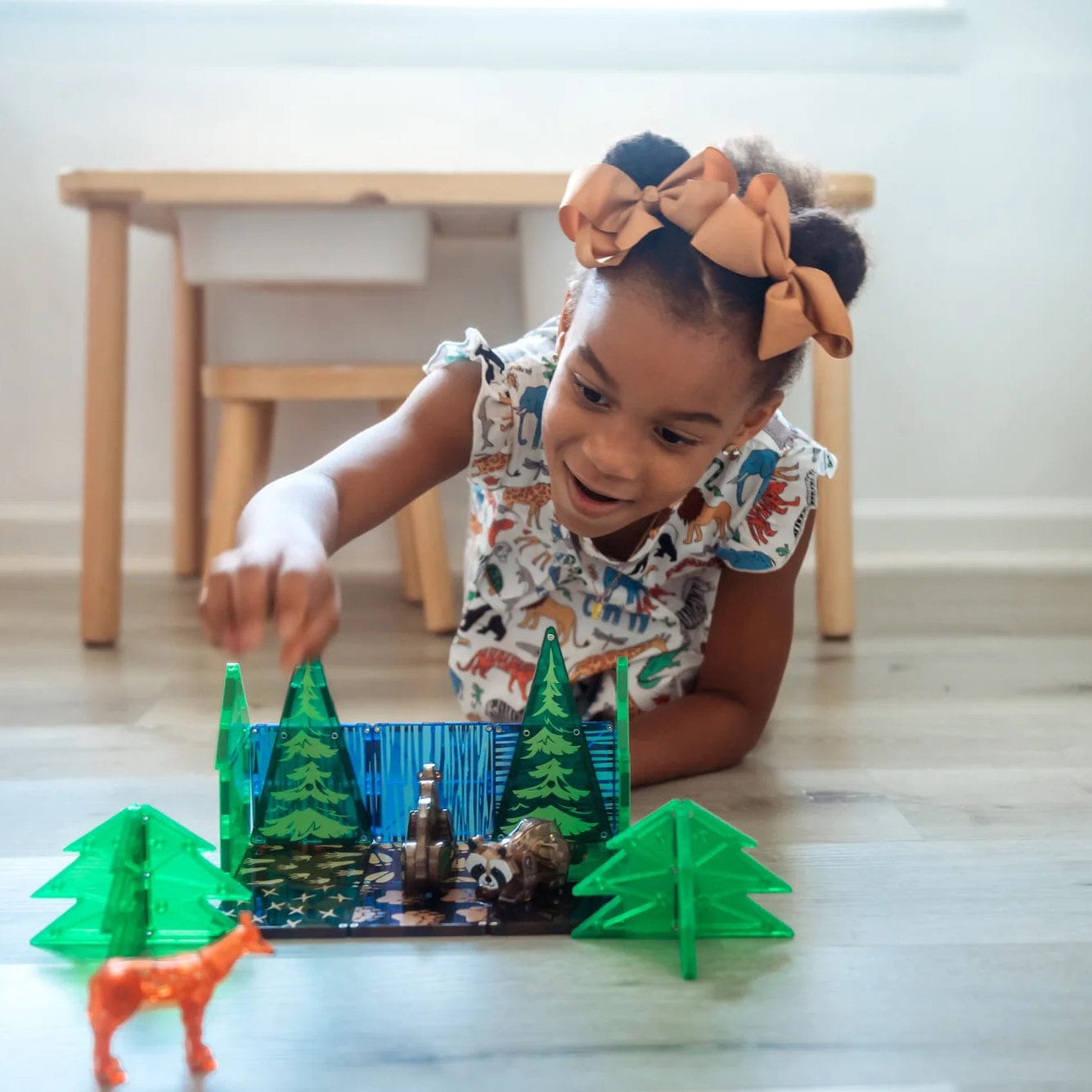 Magna-Tiles Forest Animals, 25 Piece Set - 22225