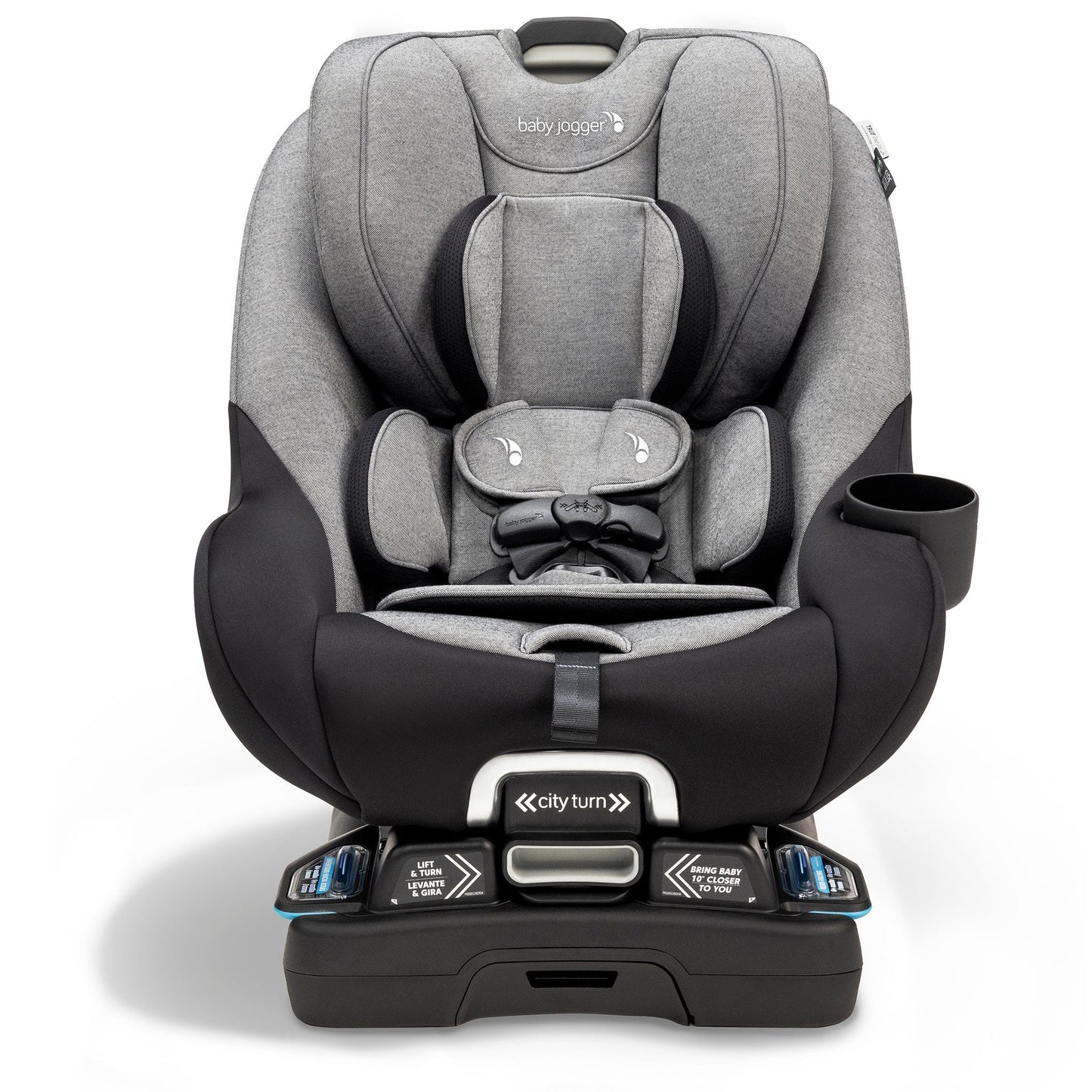 Baby Jogger City Turn Rotating Convertible Car Seat - Onyx Black - 2223224