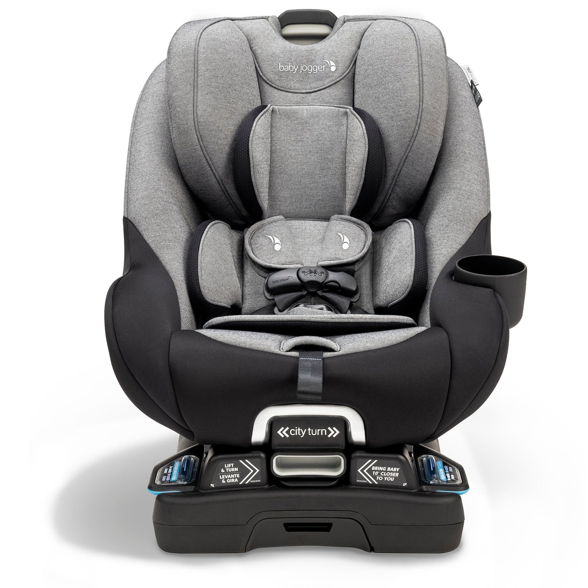 Baby Jogger City Turn Rotating Convertible Car Seat - Onyx Black - 2223224