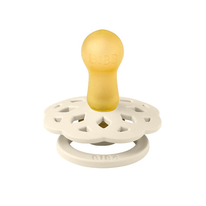 BIBS Boheme Pacifier, 4 Pack - Ivory/Blush/Blossom/Dusky Lilac - Size 2 (6+ m) - 240245