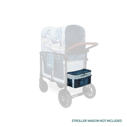 WonderFold W2 Elite/luxe Rear Basket - Van Gogh Landscape With Houses - W2ELRBF-VGLH