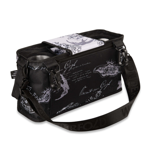 WonderFold Small Parent Console With 2 Insulated Cup Holders - Van Gogh Sketches - PC02-VGSK